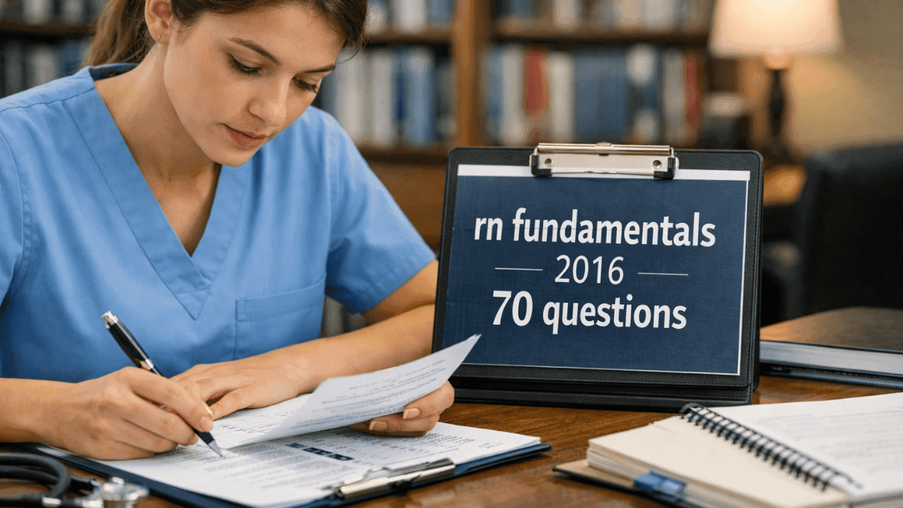 RN Fundamentals 2016 70 Questions